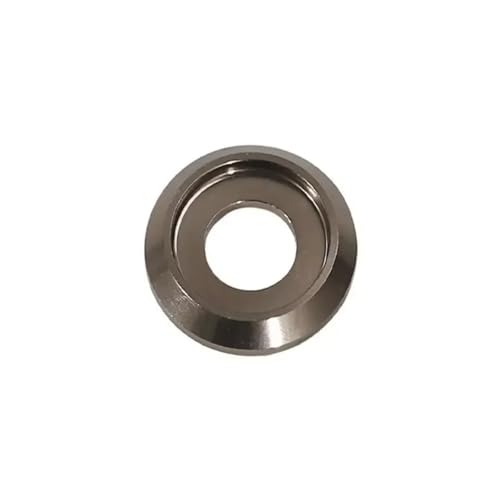 2–5 Stück Unterlegscheiben mit Becherkopf M2 M2.5 M3 M4 M5 M6 M8 Aluminiumlegierung Bunte Aluminium-CNC-Unterlegscheiben für eloxierte Linsenkopfschrauben(Titanium grey,M2_2PCS) von SINEKY