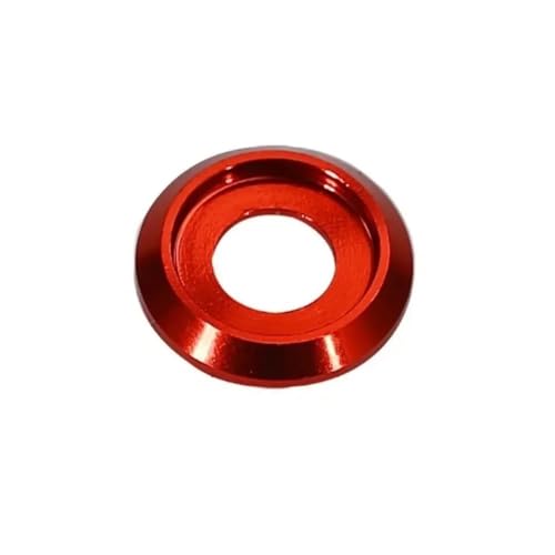 2–5 Stück Unterlegscheiben mit Becherkopf M2 M2.5 M3 M4 M5 M6 M8 Aluminiumlegierung Bunte Aluminium-CNC-Unterlegscheiben für eloxierte Linsenkopfschrauben(Wine red,M2.5_3PCS) von SINEKY
