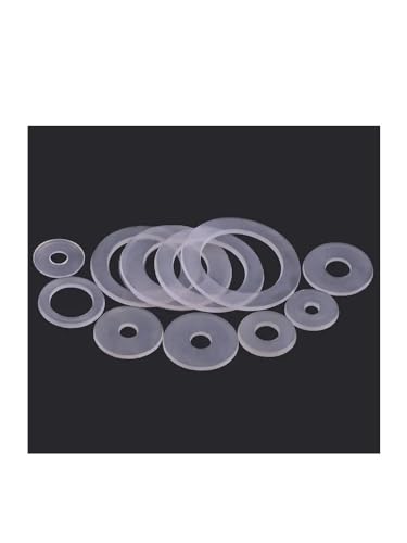 20 Stück M3 M4 M5 M6 M8 M10 M12 M14 M16 M18 M20 M22 Klare Nylon-Unterlegscheiben Kunststoff-Unterlegscheiben runde Dichtung PE Transparente Unterlegscheibe Isolierring (Size : M8x16x0.9, Color : 20p 20 Stück M3 M4 M5 M6 M8 M10 M12 M14 M16 M18 M20 M22 Klare Nylon-Unterlegscheiben Kunststoff-Unterlegscheiben runde Dichtung PE Transparente Unterlegscheibe Isolierring (Size : M8x16x0.9, Color : 20p von SINEKY
