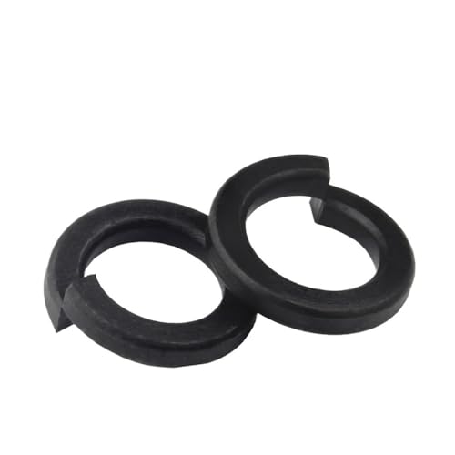 5/10/50/100 Stück Federscheiben Kohlenstoffstahl Elastische Dichtung M2 M2.5 M3 M4 M5 M6 M8 M10 M12 M16 M20 M24 M27 M30(M14 10pcs) von SINEKY