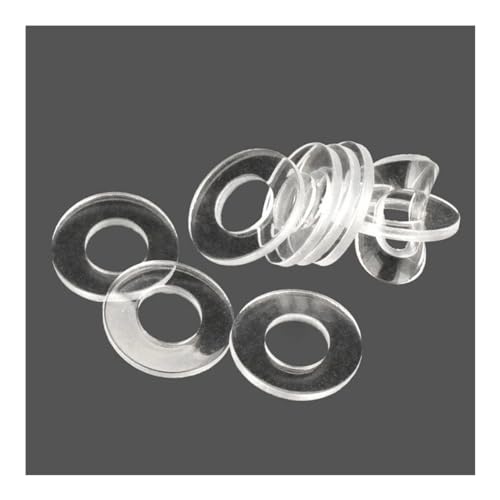 50/100/200 Stück Kunststoff PVC transparent isolierend Flachdichtung Pad Ring Abstandshalter Unterlegscheibe weich hart M1,2 M1,4 M1,7 M1,8 M2 M2,5 M3 M4 M5 M6 M8 (Color : Soft, Size : M3x12x0.5-100 50/100/200 Stück Kunststoff PVC transparent isolierend Flachdichtung Pad Ring Abstandshalter Unterlegscheibe weich hart M1,2 M1,4 M1,7 M1,8 M2 M2,5 M3 M4 M5 M6 M8 (Color : Soft, Size : M3x12x0.5-100 von SINEKY