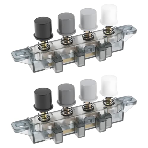 SING F LTD 2 Stück 4 Tasten 3 Stufen Bodenventilator-Getriebetaste Geschwindigkeits-Tastenschalter kompatibel mit Midea 10,2 x 6,6 x 1,3 cm SING F LTD 2 Stück 4 Tasten 3 Stufen Bodenventilator-Getriebetaste Geschwindigkeits-Tastenschalter kompatibel mit Midea 10,2 x 6,6 x 1,3 cm von SING F LTD