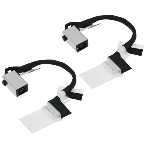 SING F LTD 2 x DC-Ladeanschluss-Ersatz, kompatibel mit Dell Inspiron 14 5410 5510 5515 5518 5418 5415 von SING F LTD