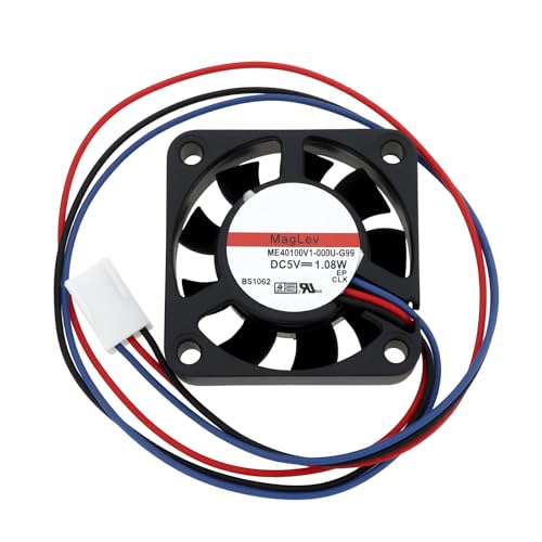 SING F LTD 3-poliger Lüfter DC5 V 1,08 W ME40100V1-000U-G99, geeignet für Computer-Server, Zusatzkühlung, kleine elektronische Geräte SING F LTD 3-poliger Lüfter DC5 V 1,08 W ME40100V1-000U-G99, geeignet für Computer-Server, Zusatzkühlung, kleine elektronische Geräte von SING F LTD