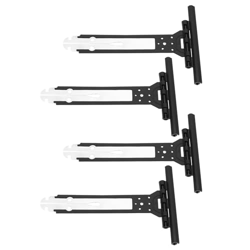 SING F LTD 4 Stück Rollladenaufhängung Federrollo Federschloss Aufhänger Nylon beschichtet Hängeleiste Rollladen Tür Fenster Zubehör, 555-HPW von SING F LTD