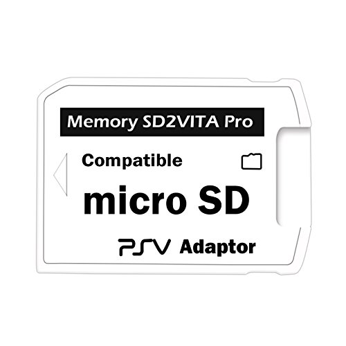 SING F LTD SD2Vita Pro Adapter 3.0 kompatibel mit Ps Vita 3.60 Henkaku Micro SD Speicherkarte Psvita von SING F LTD