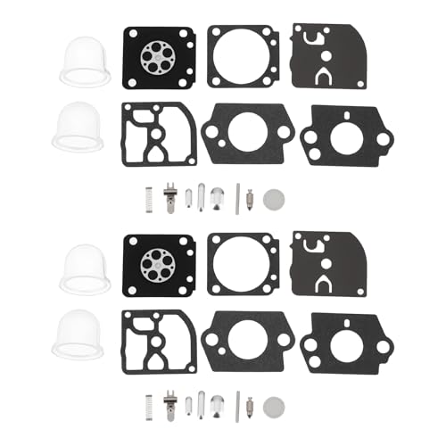 SING F LTD Vergaser-Reparatursatz, kompatibel mit Stihl FS38, FS55, HS45, BG45, kompatibel mit Trimmern der Zama C1Q-S-Serie, 2 Stück SING F LTD Vergaser-Reparatursatz, kompatibel mit Stihl FS38, FS55, HS45, BG45, kompatibel mit Trimmern der Zama C1Q-S-Serie, 2 Stück von SING F LTD