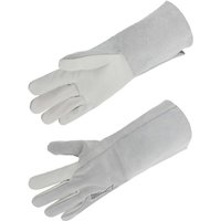 Handschuh Handfläche Rindnarbenleder Handrücken Spaltleder Stulpe Spaltleder 15 cm T10 - SINGER - 51EFC15 Handschuh Handfläche Rindnarbenleder Handrücken Spaltleder Stulpe Spaltleder 15 cm T10 - SINGER - 51EFC15 von SINGER SAFETY