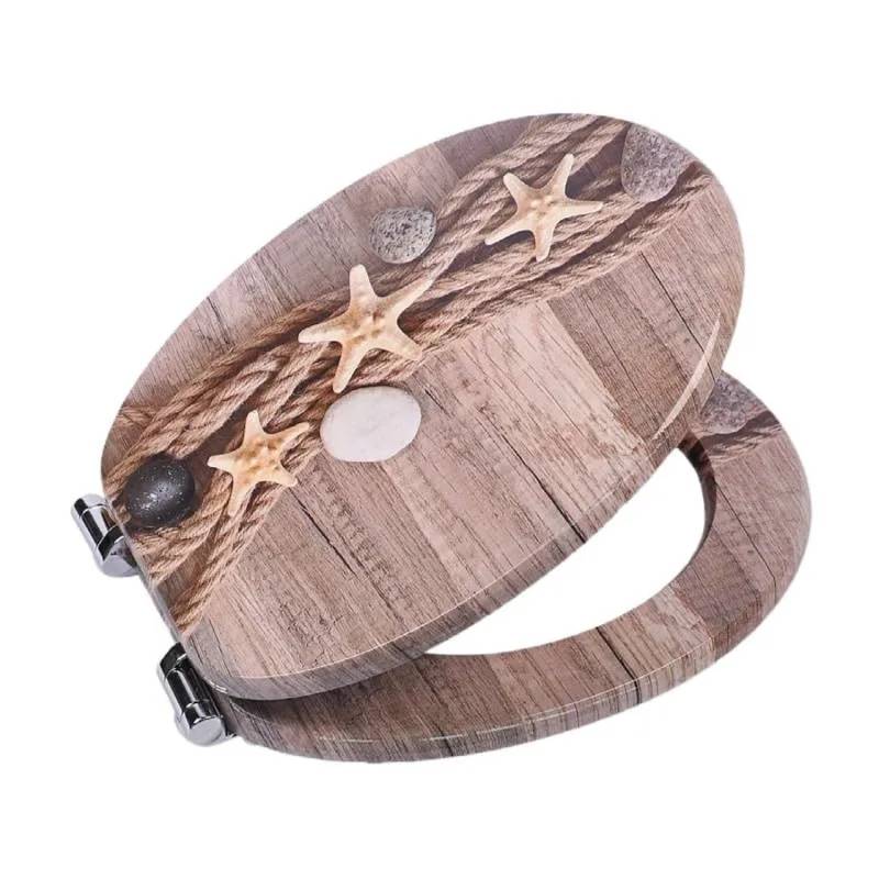 SINOBATH WC Sitz Mit Absenkautomatik MDF Holzkern H024 SINOBATH WC Sitz Mit Absenkautomatik MDF Holzkern H024 von SINOBATH