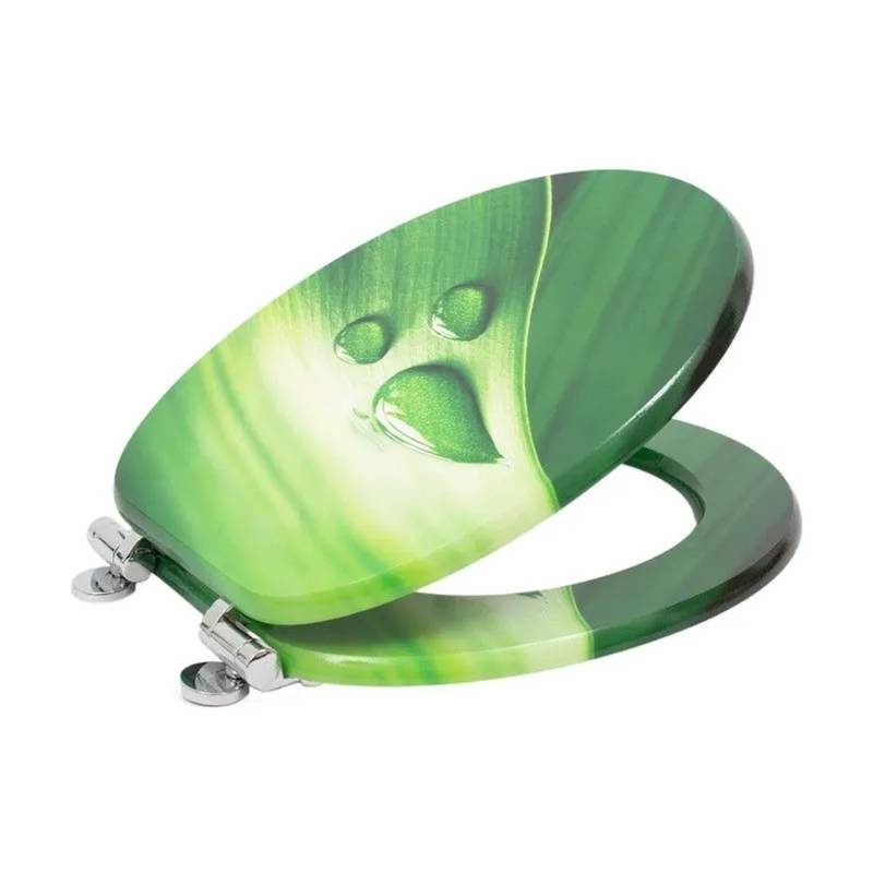 SINOBATH WC Sitz Mit Absenkautomatik MDF Holzkern H044 von SINOBATH