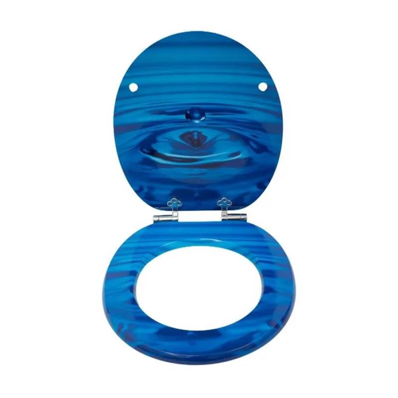 SINOBATH WC Sitz Mit Absenkautomatik MDF Holzkern H114 von SINOBATH