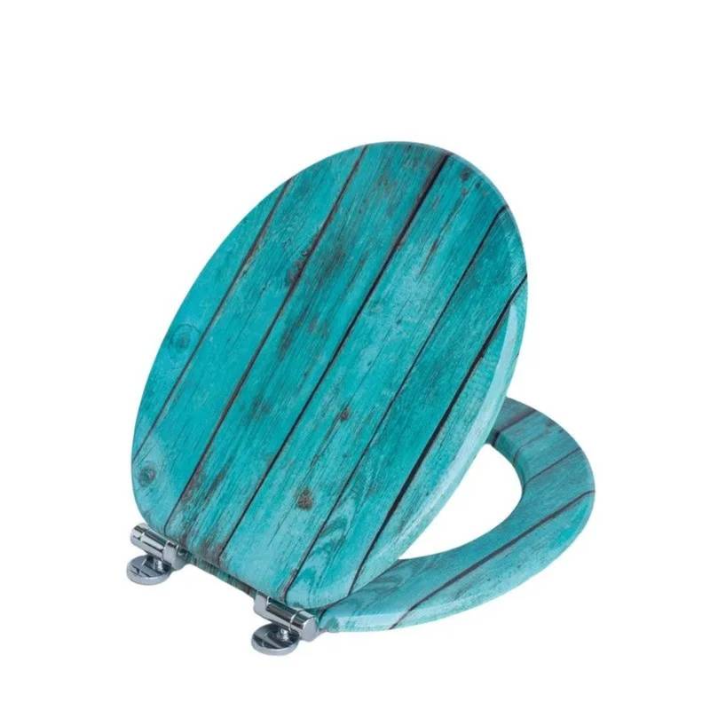 SINOBATH WC Sitz Mit Absenkautomatik MDF Holzkern H144 von SINOBATH