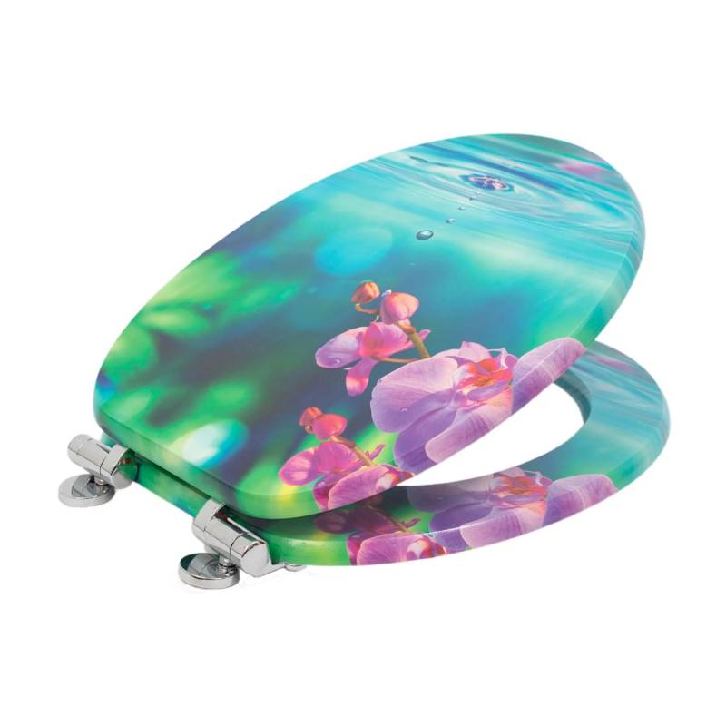 SINOBATH WC Sitz Mit Absenkautomatik MDF Holzkern H148 von SINOBATH