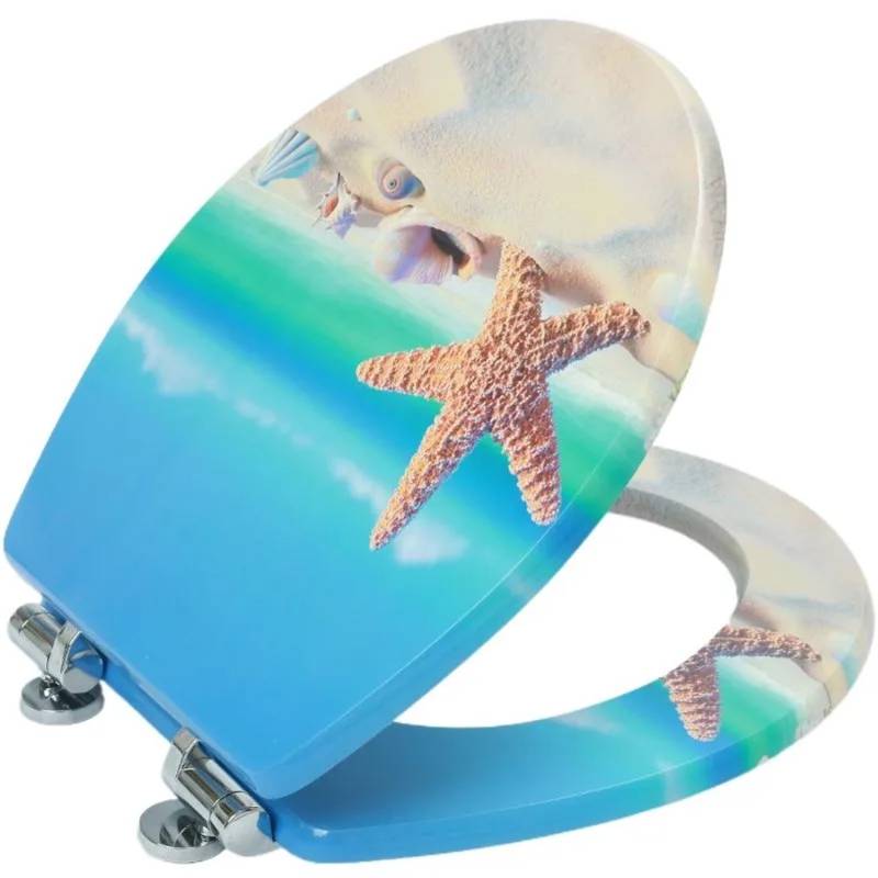 SINOBATH WC Sitz Mit Absenkautomatik MDF Holzkern H149 von SINOBATH