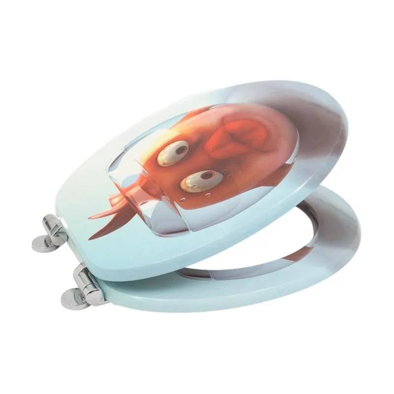 SINOBATH WC Sitz Mit Absenkautomatik MDF Holzkern H178 von SINOBATH