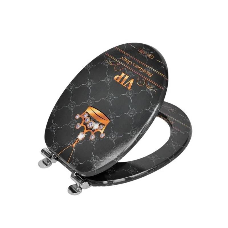 SINOBATH WC Sitz Mit Absenkautomatik MDF Holzkern H353 von SINOBATH