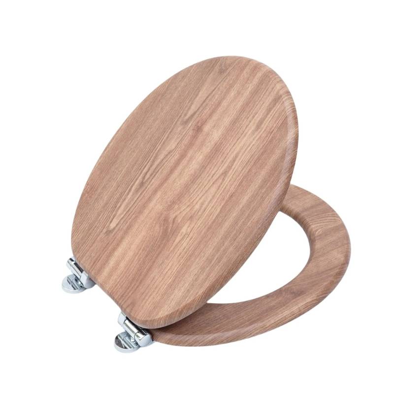 SINOBATH WC Sitz Mit Absenkautomatik MDF Holzkern W101 von SINOBATH