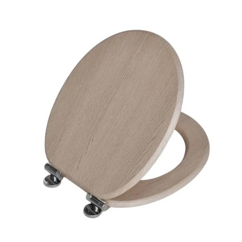 SINOBATH WC Sitz Mit Absenkautomatik MDF Holzkern W104 von SINOBATH