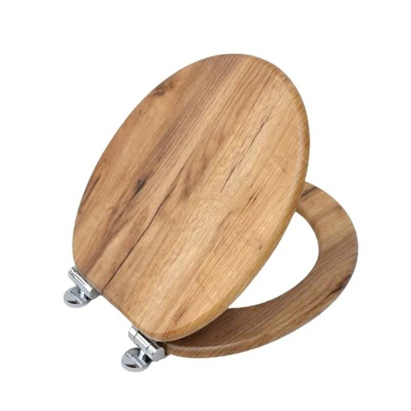 SINOBATH WC Sitz Mit Absenkautomatik MDF Holzkern W108 von SINOBATH