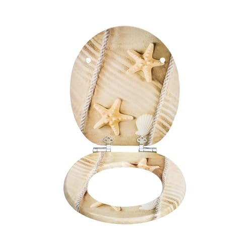 SINOBATH WC-Sitz Toilettensitz mit Absenkautomatik, MDF Holzkern, Softclose Scharnier Yellow Oak02 SINOBATH WC-Sitz Toilettensitz mit Absenkautomatik, MDF Holzkern, Softclose Scharnier Yellow Oak02 von SINOBATH