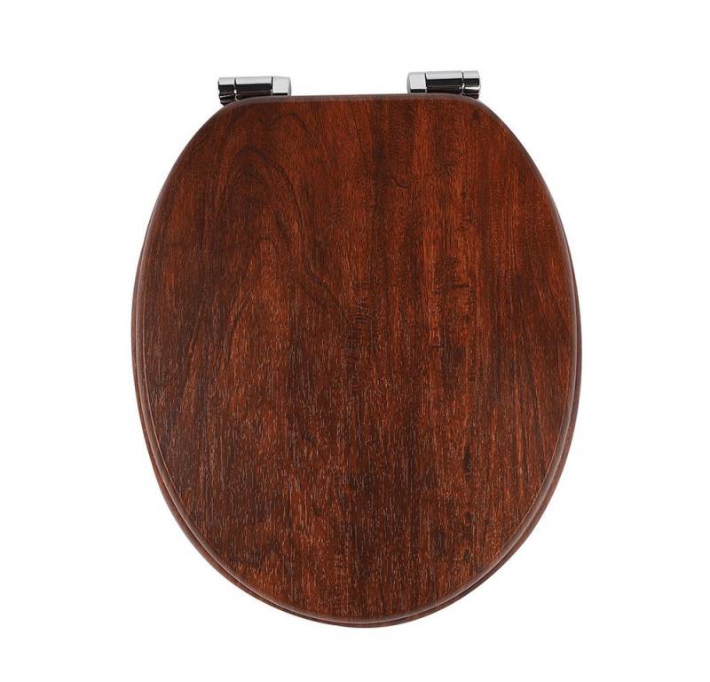 SINOBATH WC-Sitz WC-Sitz mit Absenkautomatik,MDF Holzkern,Toilettensitz von SINOBATH