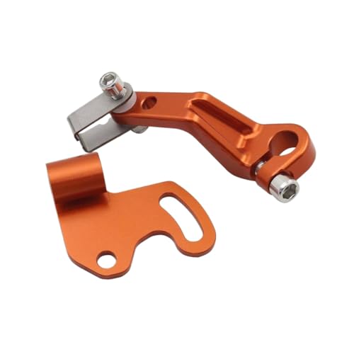 SINOSCOGO CNC Aluminium -Motorrad Ein Finger -Kupplungshebelvergleich mit Norden 901 790 890 Adventure R 2018 2019 2020 2021 2022 2023 2024 2025 Universal Fit Aftermarket Ersatz(Orange) von SINOSCOGO