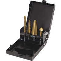 ETT - 4-teiliges HSS-Spezialbohrer Set in Metallbox von ETT