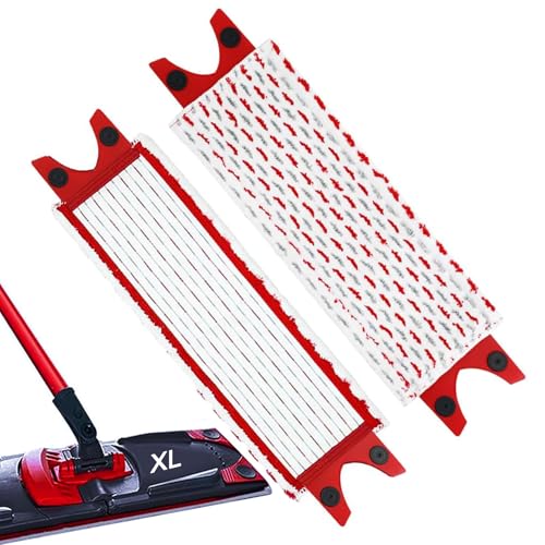 SINZONeu® 2 Stück für Vileda UltraMax XL Wischmopp Nachfüllset, 2er Pack Mikrofaser Wischbezüge - Kompatibel mit Drehmopp für Hartböden | Waschmaschinenfest von SINZONeu