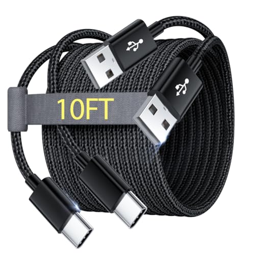 PS4 Controller Charger Cord 3M,Pack of 2,Micro USB Cable for Xbox One S/X Slim Elite,PS4 Charging Cable,Dualshock 4 Controller Data Wire for Sony Playstation 4 Wireless Console Games von SIOCEN
