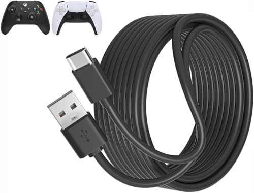 PS5 Controller Charger Cable for Xbox Serie X S,4.5M USB C Cable for Playstation 5,Type C Charging Cord for Nintendo Switch 15FT von SIOCEN