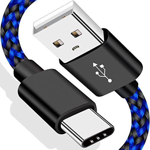 USB-C-Ladekabel für New Fire HD 10 9. Generation 2019 Release, HD 8 10. 2020 Generation 2021 11. Tablet Kids Edition, Samsung Galaxy S10 S9 S8 Plus, LG G5 V35, Moto G7 G Power, Typ-C-Ladekabel von SIOCEN