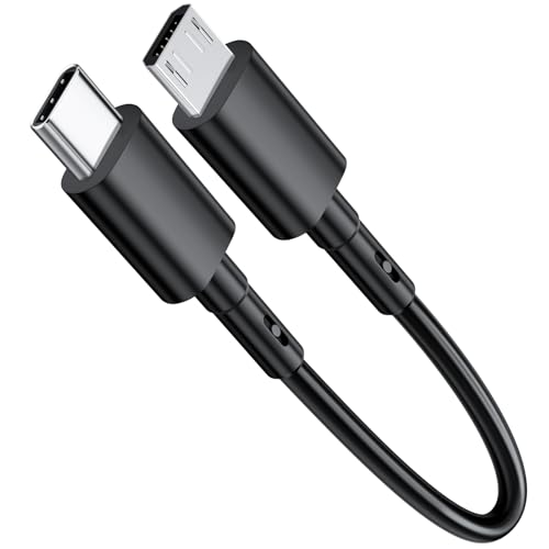 USB C auf Micro USB Kabel 1m, Typ C to Micro Typ B Cable Datenkabel zu Charger Android Ladekabel Dast für Galaxy S7/S4/J3/J5/J7,PS4 Controller Ladegerät für Amazon Fire Tablet von SIOCEN