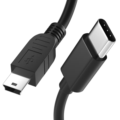 USB C auf Mini USB Kabel 1M,Typ C auf Mini B Ladekabel für GoPro Hero 3+, PS3 Controller Kabel,MP3 Player,Garmin,Dash Cam,Canon PowerShot Rebel ELPH Camera,Ladegerät für Playstation 3 Charging Cable USB C auf Mini USB Kabel 1M,Typ C auf Mini B Ladekabel für GoPro Hero 3+, PS3 Controller Kabel,MP3 Player,Garmin,Dash Cam,Canon PowerShot Rebel ELPH Camera,Ladegerät für Playstation 3 Charging Cable von SIOCEN