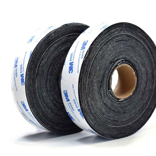 SIOPPKIK Filzgleiter Selbstklebend, 2 Rollen Selbstklebendes Filz für Möbel (100cm * 2cm) Schneiden Sie Jede Form, Stark Klebendes Gleitmatten Band, für Stühle, Bodenschutz, Grau von SIOPPKIK