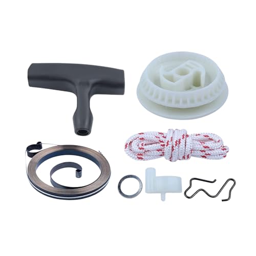 SIPARTS Rückstoß Starterfeder ziehen Riemenscheiben-Griff-Seil-Kit für Stihl MS180 MS170 MS210 MS230 MS250 021 023 025 017 018 Kettensägen von SIPARTS