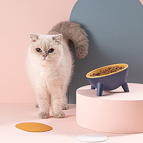 1 Stück Katzen Futternapf mit 15°Neigung Design Katzennapf Wasser Futter Futterstation mit Ständer Gekippt Erhöht Hundenapf rutschfest Wassernapf Anti Erbrechen Fressnapf für Katzen Kleine Hunde 1 Stück Katzen Futternapf mit 15°Neigung Design Katzennapf Wasser Futter Futterstation mit Ständer Gekippt Erhöht Hundenapf rutschfest Wassernapf Anti Erbrechen Fressnapf für Katzen Kleine Hunde von SIQITECH