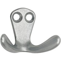 Siro - Doppelhaken Hapi Breite 44 mm, Höhe 33 mm, Aluminium poliert Siro - Doppelhaken Hapi Breite 44 mm, Höhe 33 mm, Aluminium poliert von SIRO