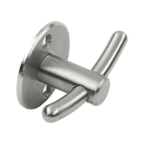 SIRO 2286-32N1 Mantelhaken Piletas Breite 64 mm, Höhe 42 mm, Edelstahl gebürstet von SIRO