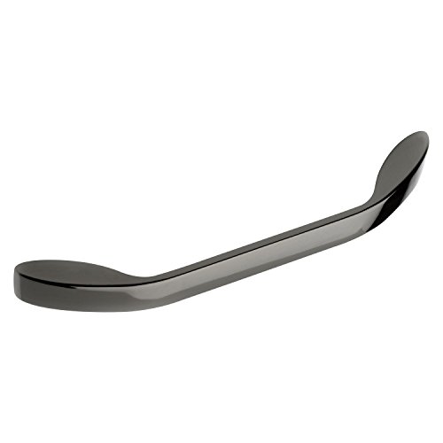 SIRO Griff Idaia LA 160 mm, Breite 177 mm, ZN anthrazit glänzend von SIRO