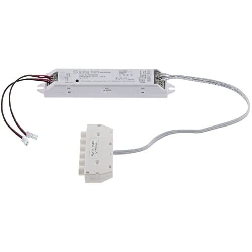 SIRO LED Empfänger SL-REC03 Duo RGB Receiverer mit LED Verteiler 6-fach zur Steuerung von LED Streifen, 12-36V/DC Kunststoff weiß von SIRO