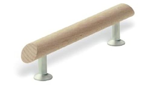 SIRO Möbelgriff Kirchheim, Schlicht, Holz - Druckguss buche roh chrom matt, 169 mm x 31 mm x 14 mm, LA 128 mm, S355-169HZ17ZN2 SIRO Möbelgriff Kirchheim, Schlicht, Holz - Druckguss buche roh chrom matt, 169 mm x 31 mm x 14 mm, LA 128 mm, S355-169HZ17ZN2 von SIRO