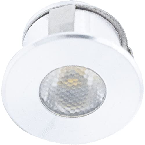 SIRO SL-Mono Einbau Led Spot dimmbar, Mini Led Spot in 3000K warmweiss, Einbau Deckenstrahler Led aus Aluminium alufarbig, 24V von SIRO