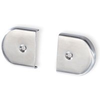 Siro - Endkappe zu Garderobenleiste Aton Breite 39 mm, Höhe 40 mm, Edelstahl gebürstet Siro - Endkappe zu Garderobenleiste Aton Breite 39 mm, Höhe 40 mm, Edelstahl gebürstet von SIRO