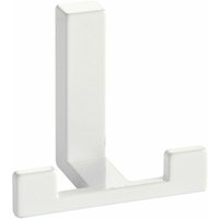 Siro - Mantelhaken Doradus Garderobenhaken 70x61 mm Haken zn weiß glänzend von SIRO