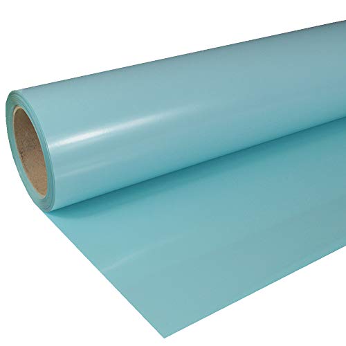 Siser 14,92€/m² Flexfolie P.S. Film Easy Weed A0070 Aquamarin 50cm x 1m Bügelfolie Flex Folie von SISER