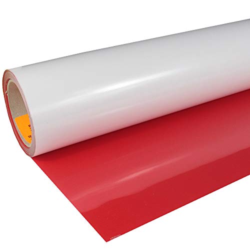 Siser 14,92€/m² Flexfolie P.S. Film Easy Weed A0028 Feuerrot 50cm x 1m Bügelfolie Flex Folie von SISER