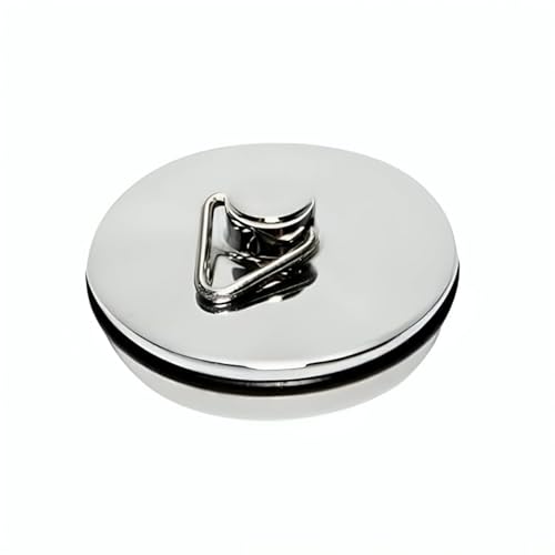 Chrom Bath Plug Replacement Kitchen Sink Plugs Chrome Seal Drain Plug Bathroom Sink Plug Cover Bathtub Plug Stopper 44mm Pack of 1 Chrom Bath Plug Replacement Kitchen Sink Plugs Chrome Seal Drain Plug Bathroom Sink Plug Cover Bathtub Plug Stopper 44mm Pack of 1 von SISI UK
