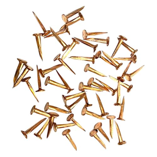 Massive Kupfernägel – 15 mm – Flachkopf-Polsternägel für Restaurierung, Bootsbau & Handwerk – rostfrei, nicht magnetisch – 100 g Packungen von SISI UK