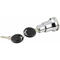 Siso - Zylinder-Druckschloss 907 verschiedensperrend, Zamak verchromt poliert von SISO