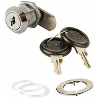 Siso - Zylinder-Hebelschloss Holzmontage verschiedensperrend, verchromt von SISO